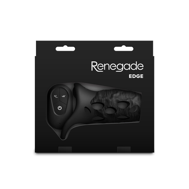 Renegade Edge - - USB Rechargeable Vibrating Penis Sleeve with Wireless Remote