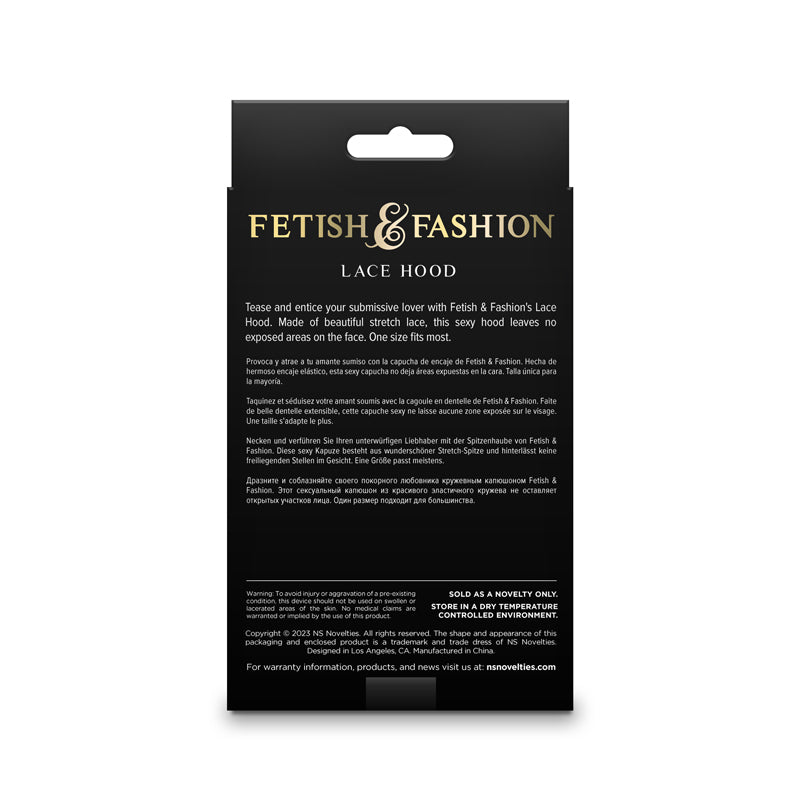 Fetish & Fashion - Lace Hood -