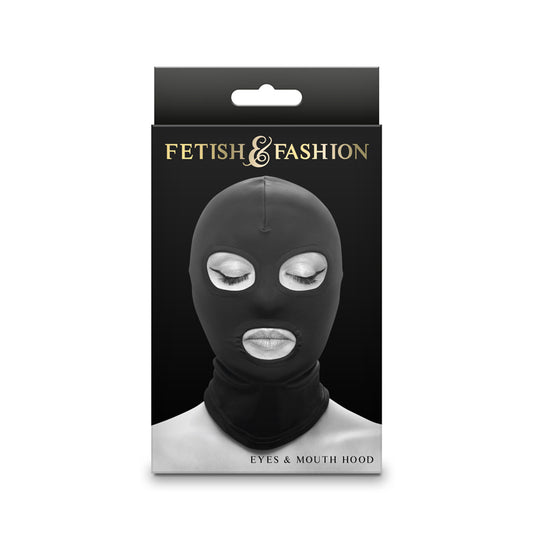 Fetish & Fashion - Eyes & Mouth Hood -