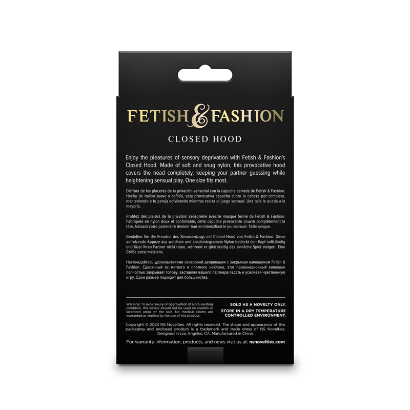 Fetish & Fashion - Closed Hood -