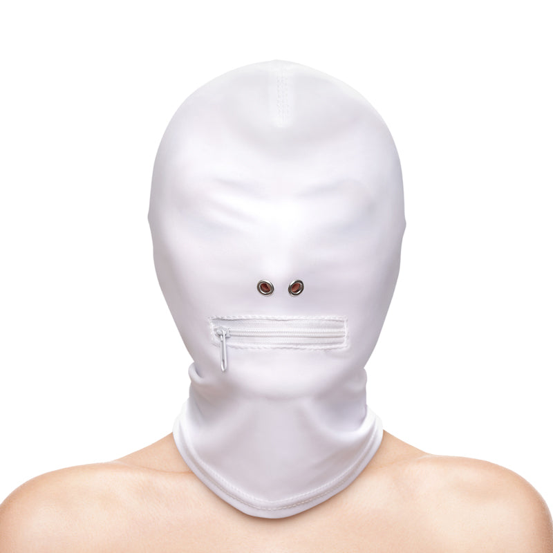 Fetish & Fashion - Zippered Mouth Hood -