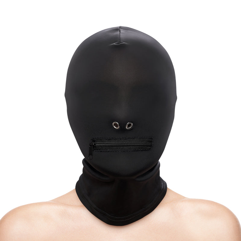 Fetish & Fantasy - Zippered Mouth Hood -