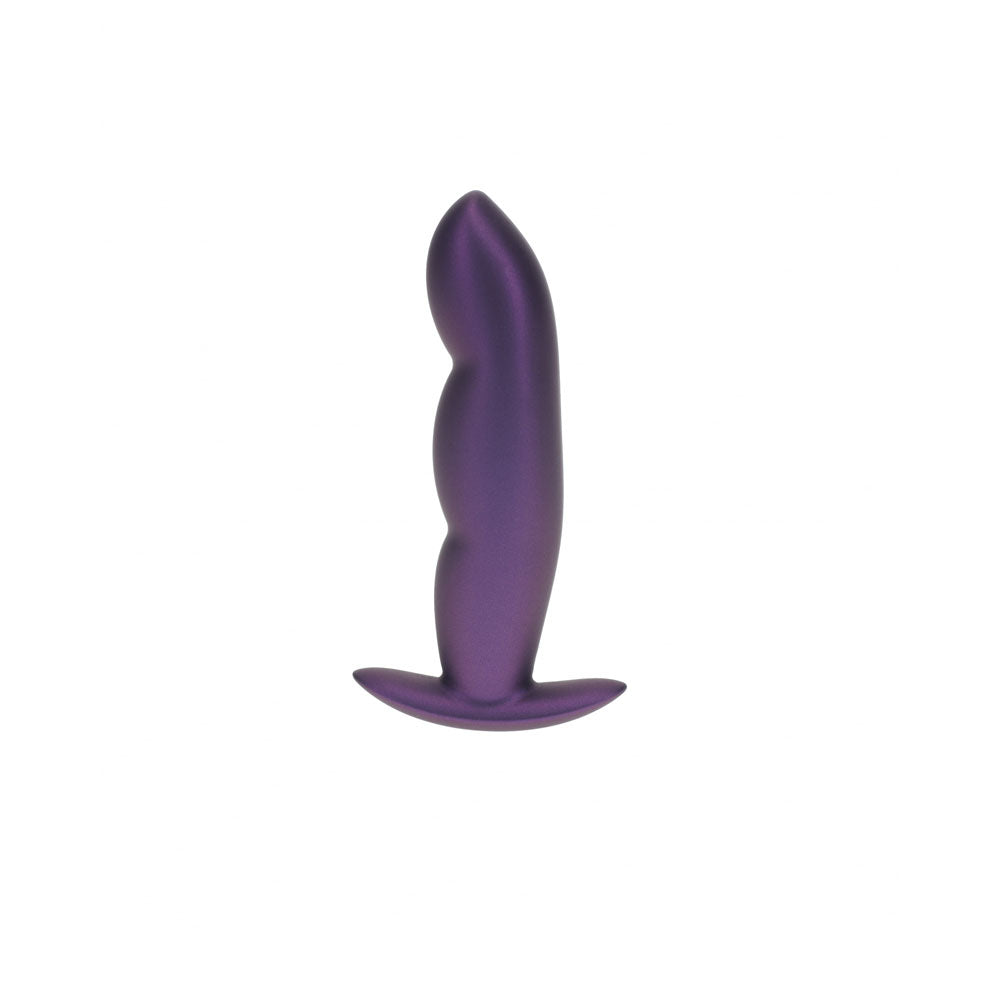 OUCH! Finger Anal Plug - Metallic - Metallic 11.7 cm Butt Plug
