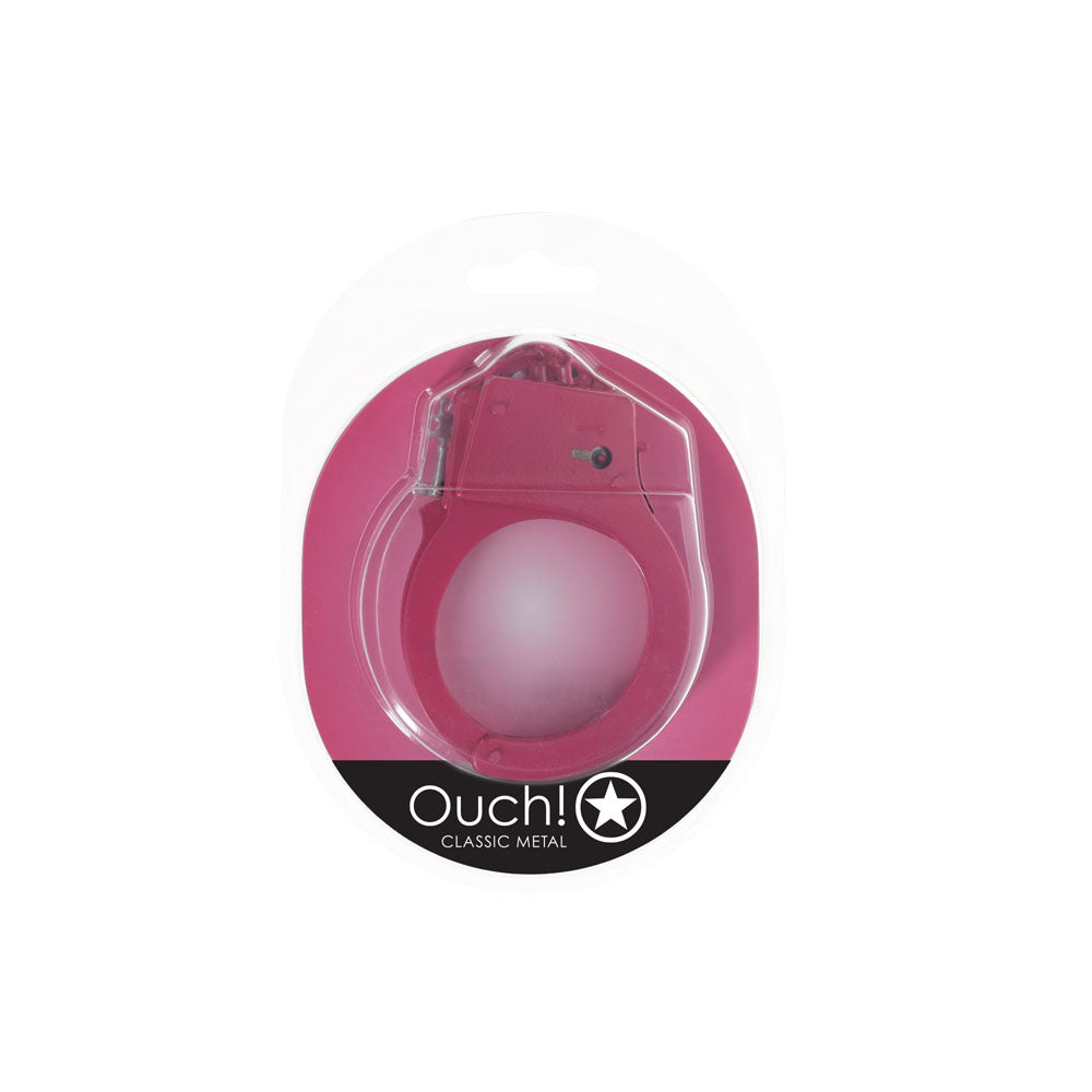 OUCH! Classic Metal Cuffs -  -  Restraints