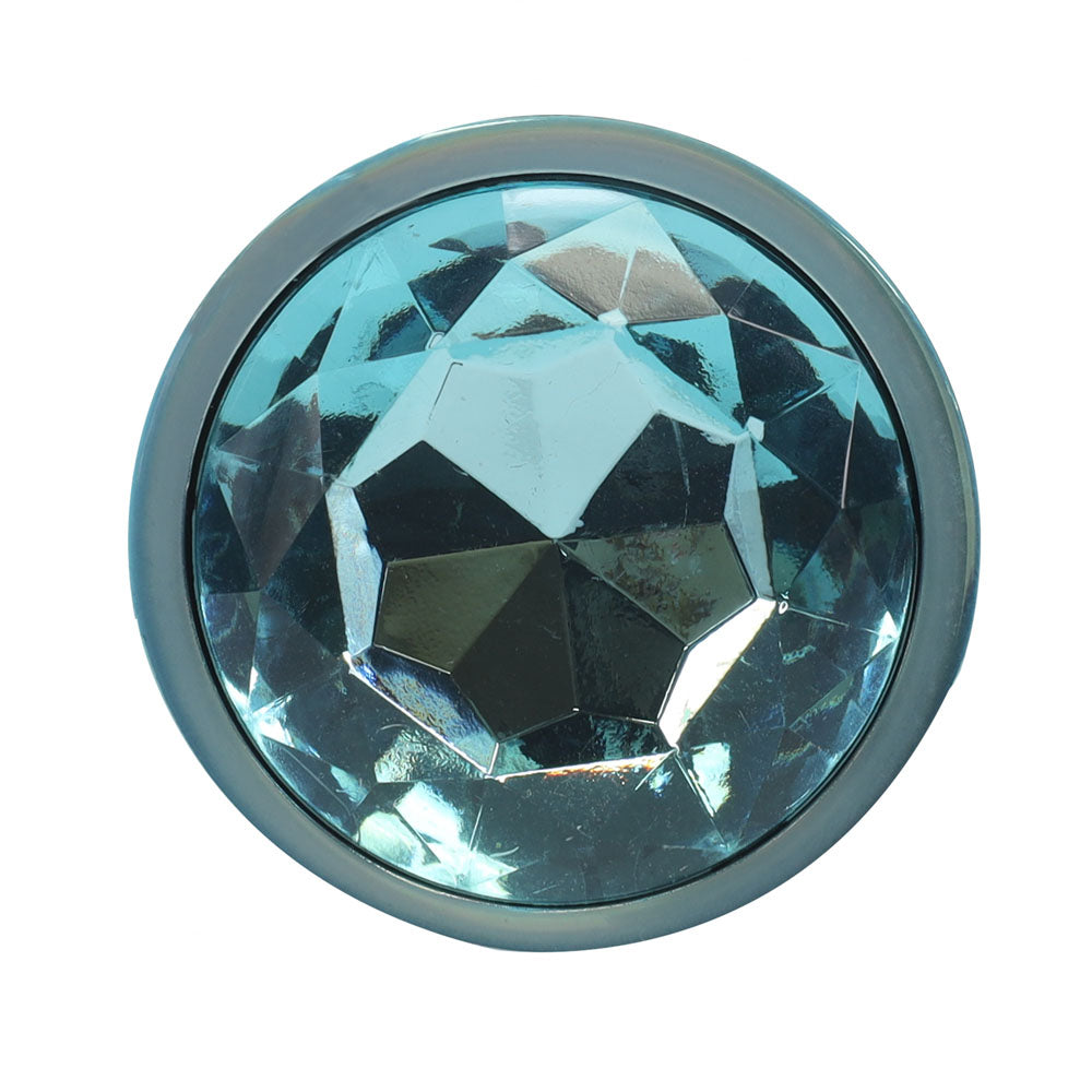 OUCH! Paris Collection - Metal Anal Plug Set - - Metallic Butt Plugs with Gem Bases - Set of 3 Sizes