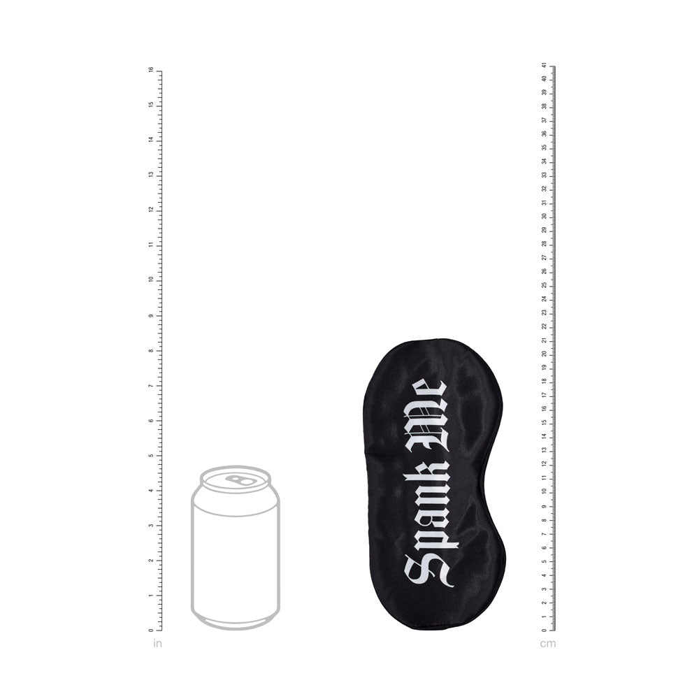 OUCH! Satin Mask - Spank Me - Printed Eye Mask