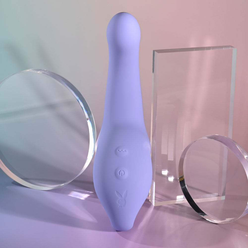 Playboy Pleasure NICE TO MEET YOU - 19.5 cm USB Rechargeable Vibrator