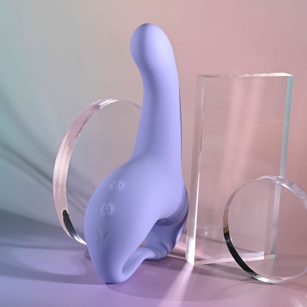 Playboy Pleasure NICE TO MEET YOU - 19.5 cm USB Rechargeable Vibrator