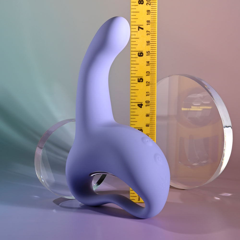 Playboy Pleasure NICE TO MEET YOU - 19.5 cm USB Rechargeable Vibrator