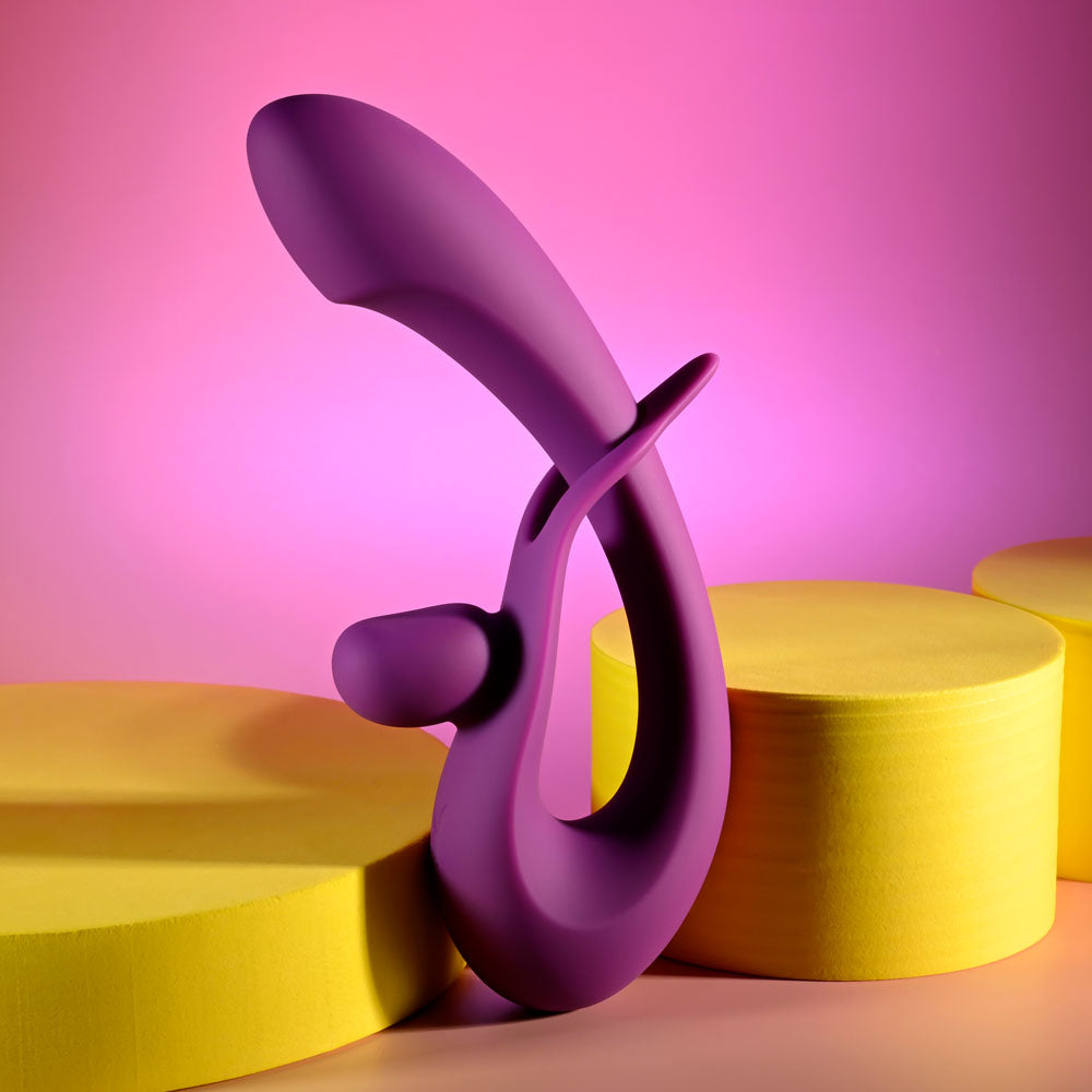Playboy Pleasure CHA CHA SLIDE - 20 cm USB Rechargeable Rabbit Vibrator