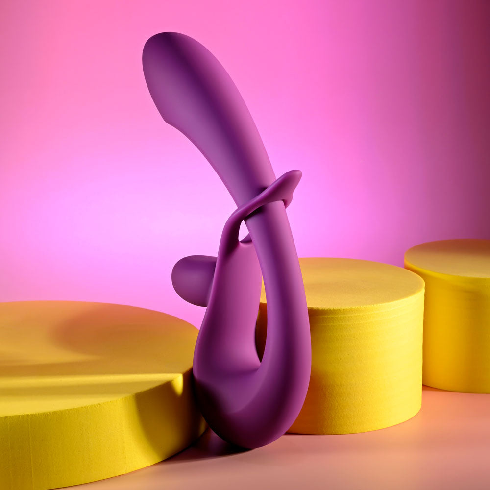 Playboy Pleasure CHA CHA SLIDE - 20 cm USB Rechargeable Rabbit Vibrator