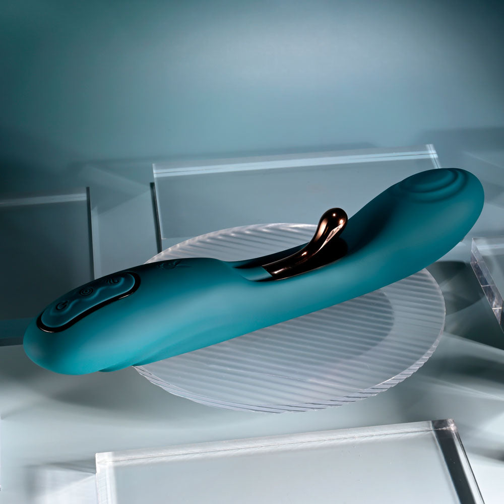Playboy Pleasure AURELIE - 22.7 cm USB Rechargeable Vibrator with Internal Flicker