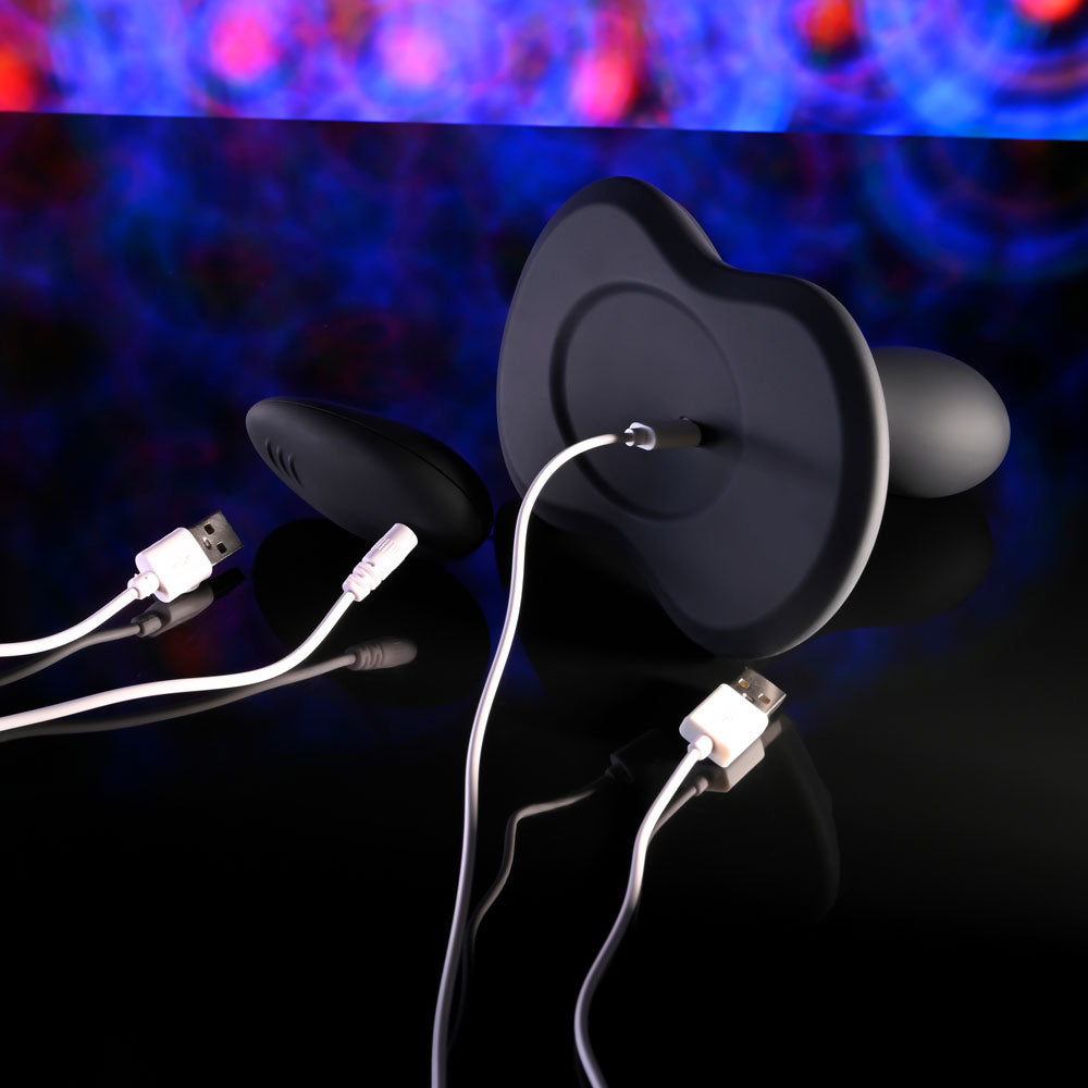 Playboy Pleasure SITTIN & SPINNIN - USB Rechargeable Spinning Vibrator & Grinder Pad with Remote