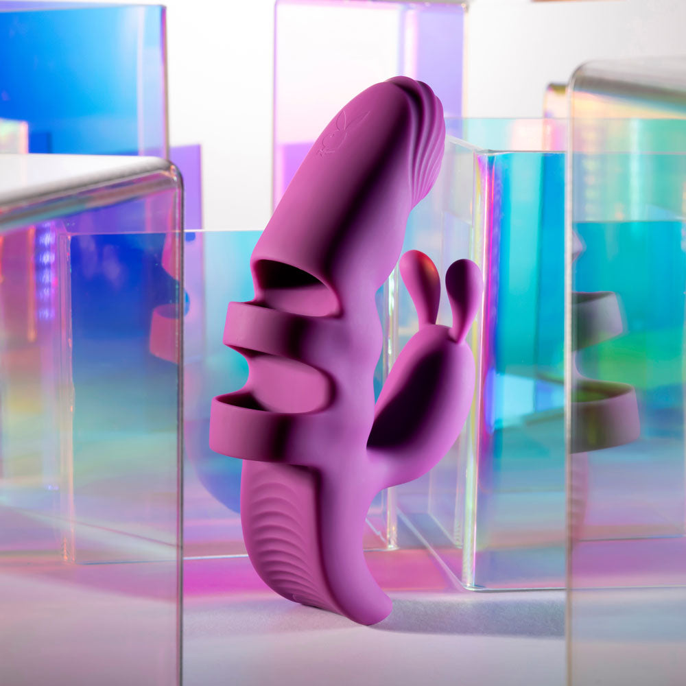Playboy Pleasure LEND A HAND - USB Rechargeable Finger Vibrator