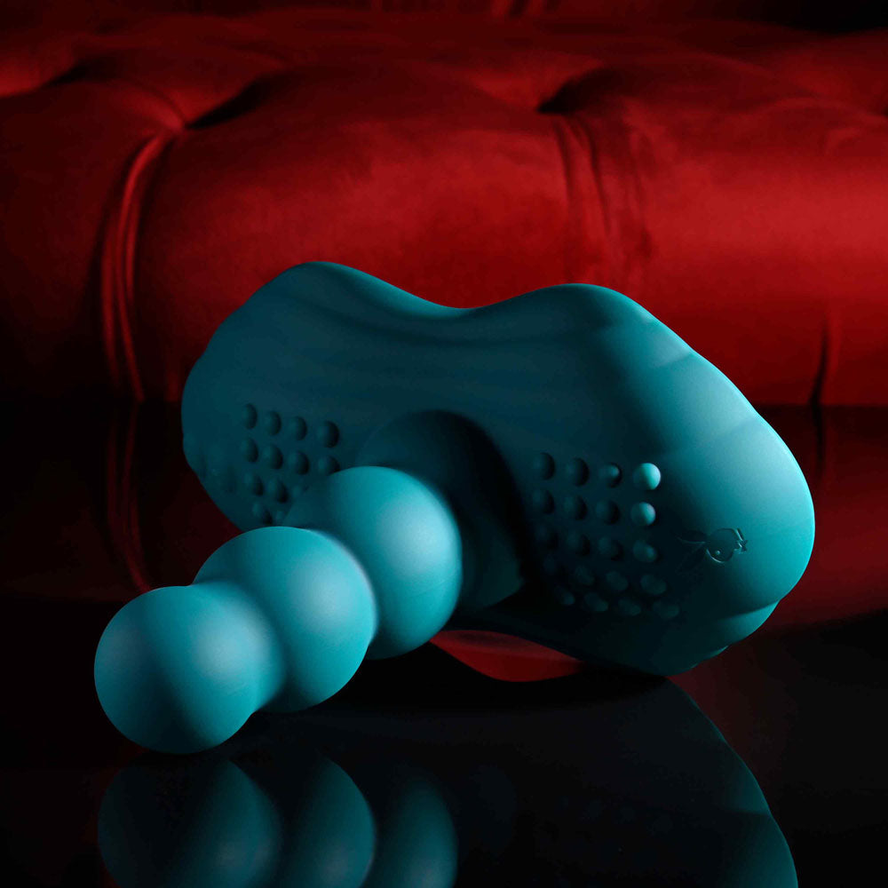 Playboy Pleasure HAVE A SEAT - USB Rechargeable Rideable Vibrator and Grinder Pad with Remote