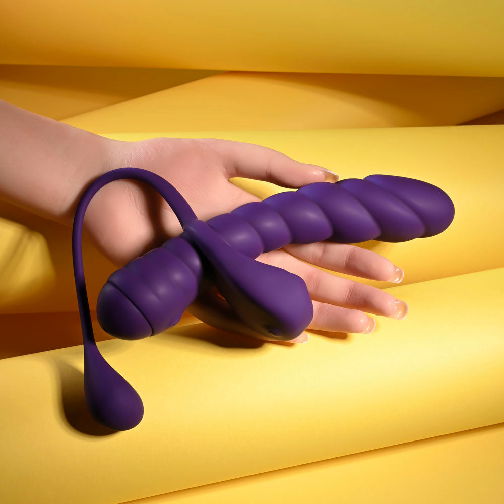 Playboy Pleasure TWISTED PLAYGROUND - USB Rechargeable Vibrator and Cock Ring Kit