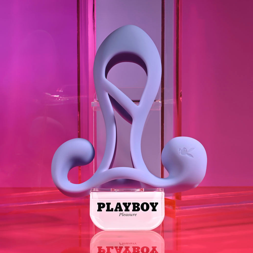 Playboy Pleasure FANTASY CAGE - USB Rechargeable Vibrating Penis Sleeve