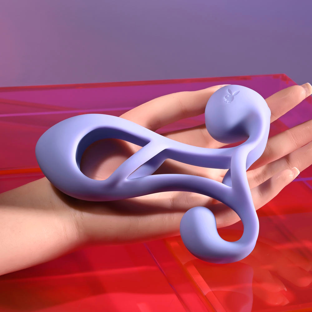 Playboy Pleasure FANTASY CAGE - USB Rechargeable Vibrating Penis Sleeve