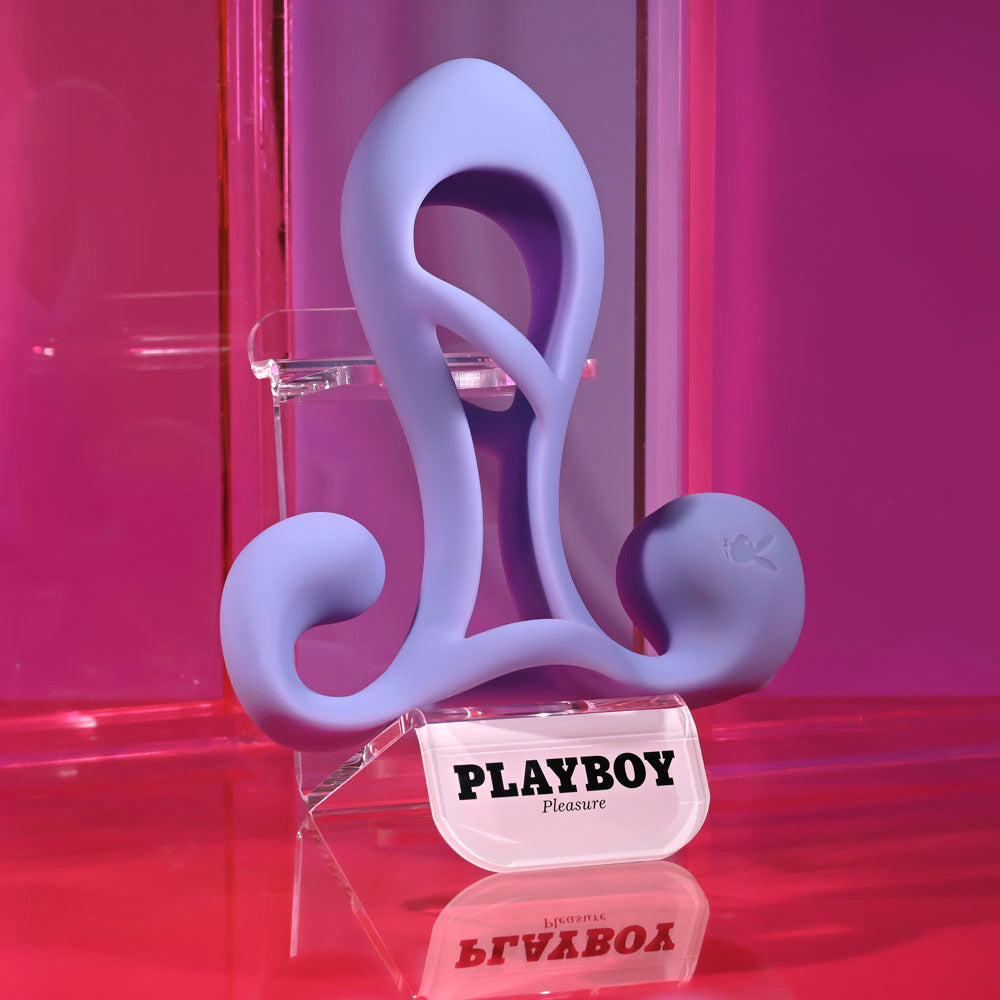 Playboy Pleasure FANTASY CAGE - USB Rechargeable Vibrating Penis Sleeve