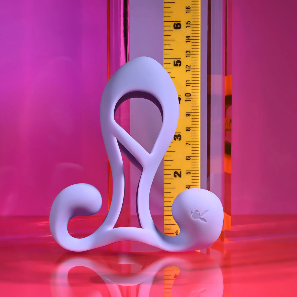 Playboy Pleasure FANTASY CAGE - USB Rechargeable Vibrating Penis Sleeve