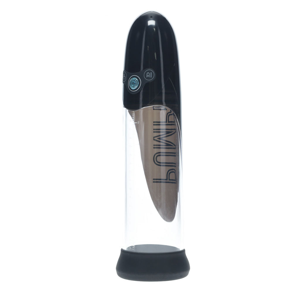 PUMPED Aqua-Pro Auto Pump - - /Clear USB Rechargeable AI-Enabled Submersible Auto Penis Pump