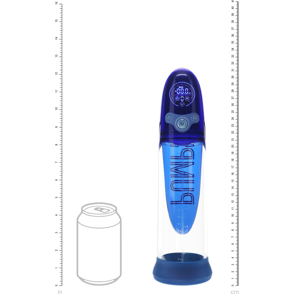 PUMPED Aqua-Pro Auto Pump - - /Clear USB Rechargeable AI-Enabled Submersible Auto Penis Pump