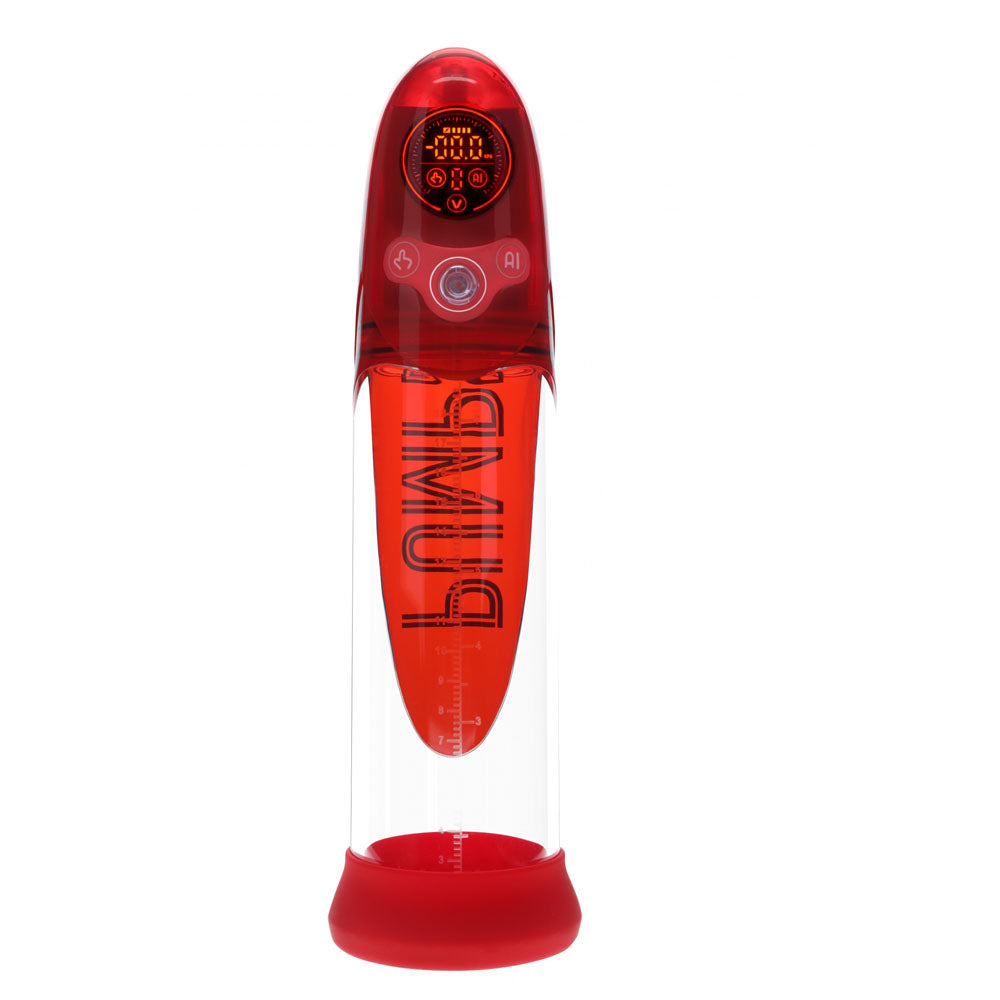 PUMPED Aqua-Pro Auto Pump - - /Clear USB Rechargeable AI-Enabled Submersible Auto Penis Pump