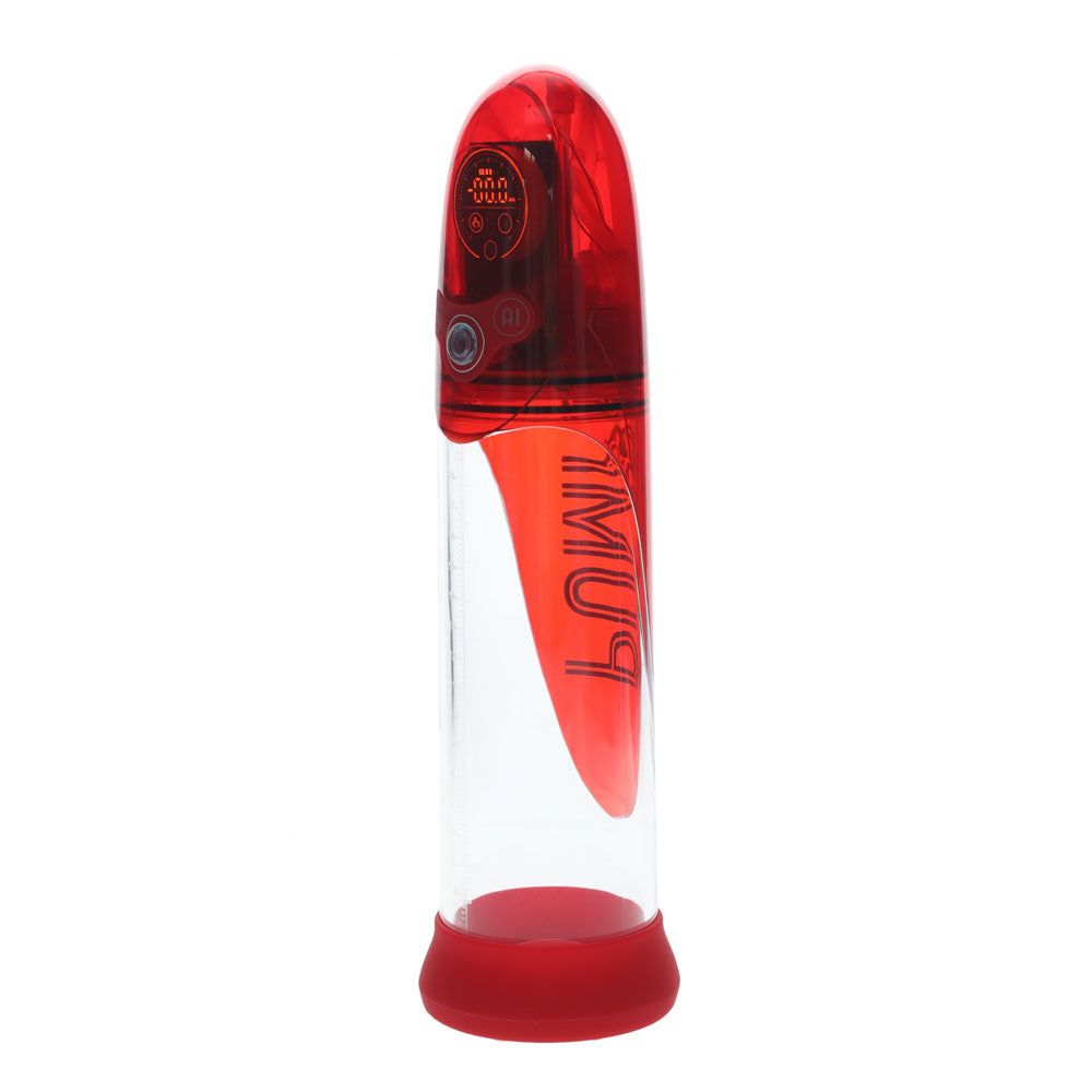 PUMPED Aqua-Pro Auto Pump - - /Clear USB Rechargeable AI-Enabled Submersible Auto Penis Pump