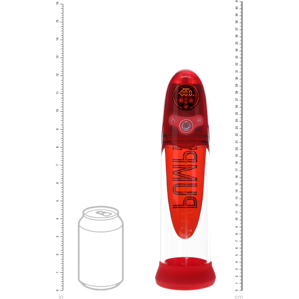 PUMPED Aqua-Pro Auto Pump - - /Clear USB Rechargeable AI-Enabled Submersible Auto Penis Pump