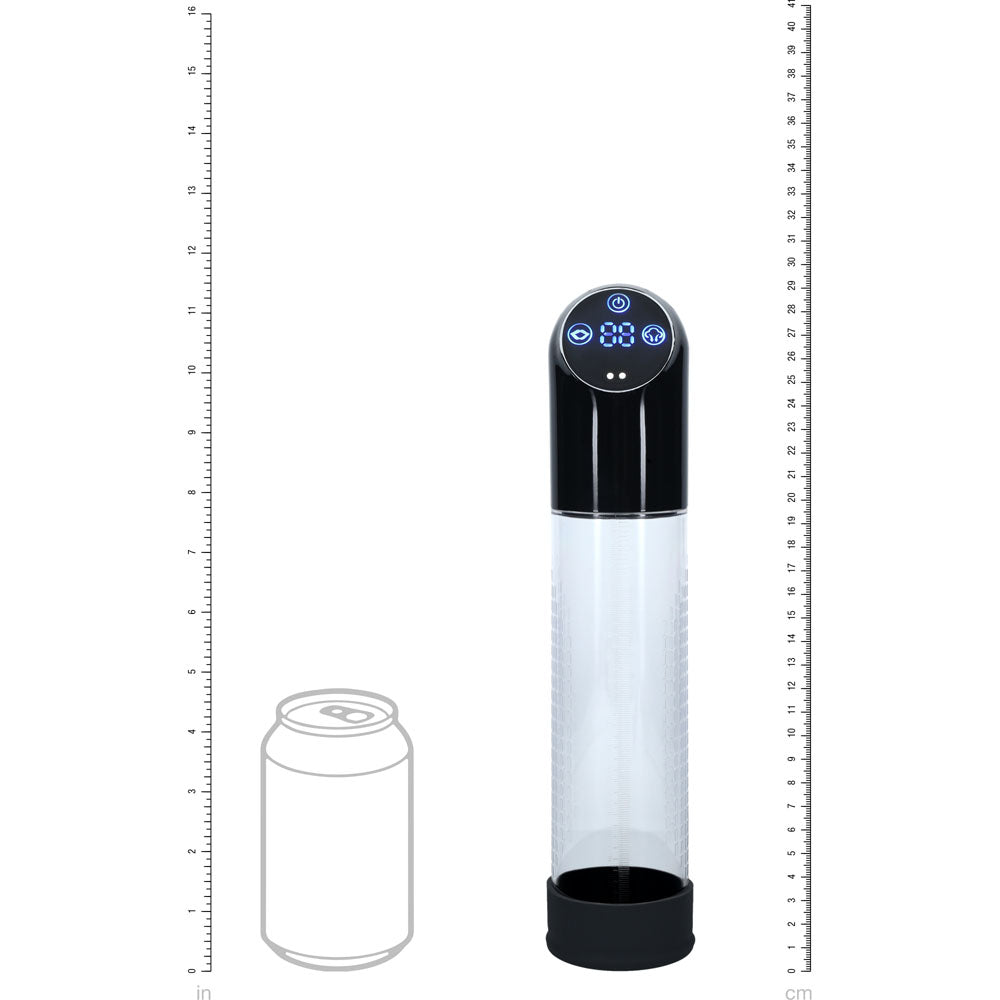 PUMPED Automatic Waterproof Pump - - /Clear USB Rechargeable Automatic Penis Pump