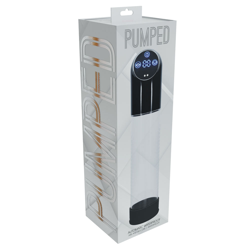 PUMPED Automatic Waterproof Pump - - /Clear USB Rechargeable Automatic Penis Pump