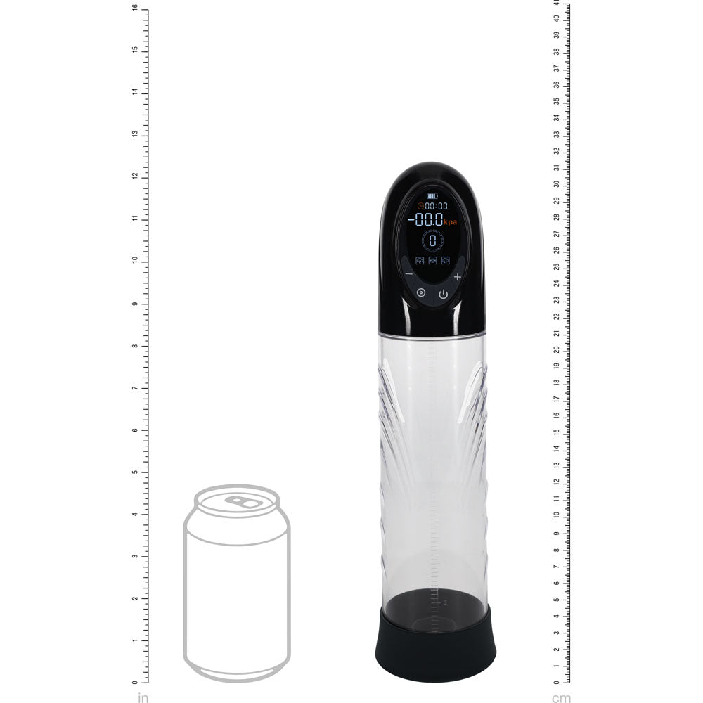 PUMPED CyberPulse Automatic Penis Pump - - /Clear USB Rechargeable Auto Penis Pump