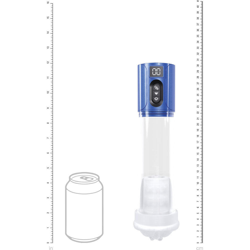 PUMPED HyperLift - - Metallic /Clear USB Rechargeable Auto Pump