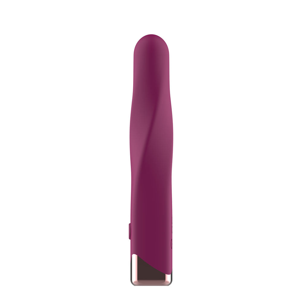 Passion Play Rechargeable Vibrating Bullet - - 12 cm USB Rechargeable Vibrating Bullet