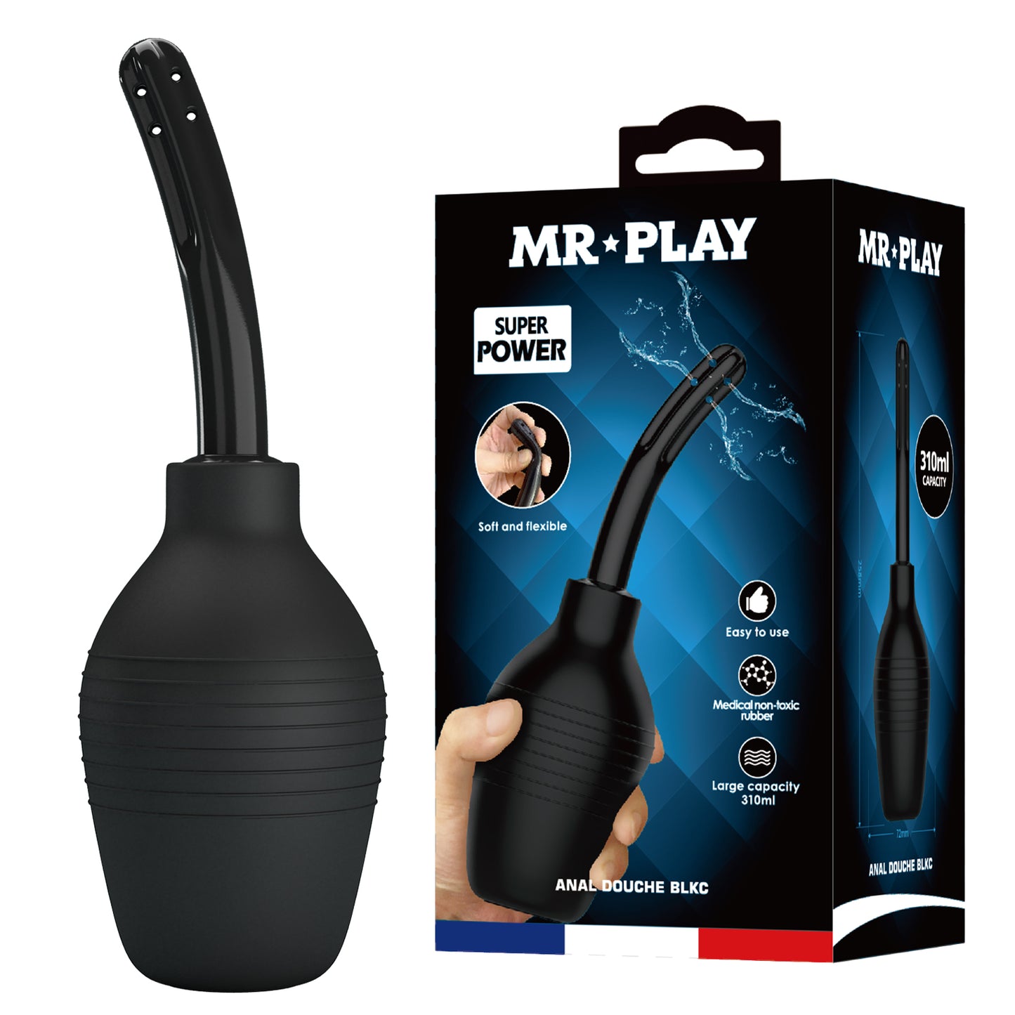 MR PLAY Anal Douche - - Unisex Douche - 310 ml Capacity