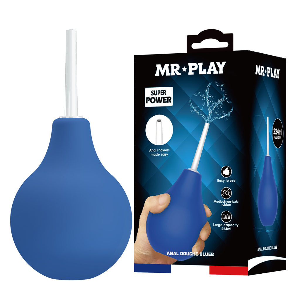 MR PLAY Anal Douche - - Unisex Douche - 224 ml Capacity