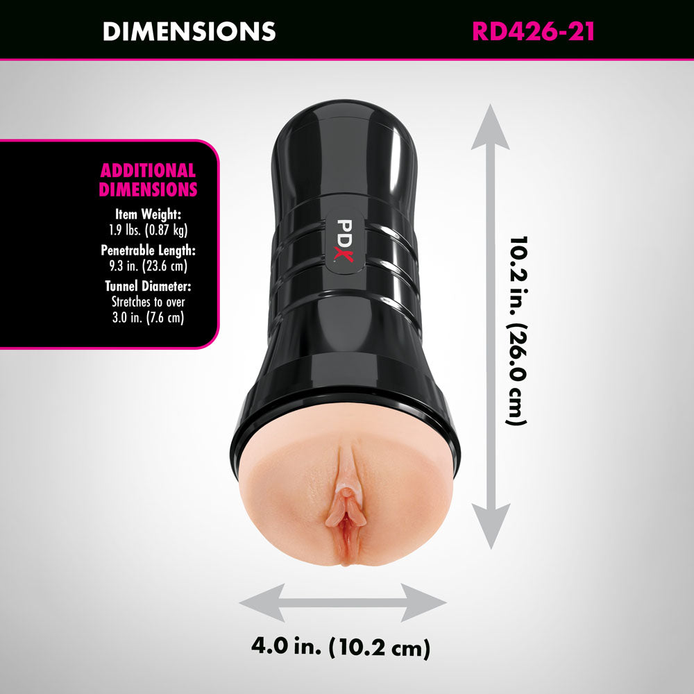 PDX Wet Pussies - Super Juicy Snatch XXL - Vagina Stroker