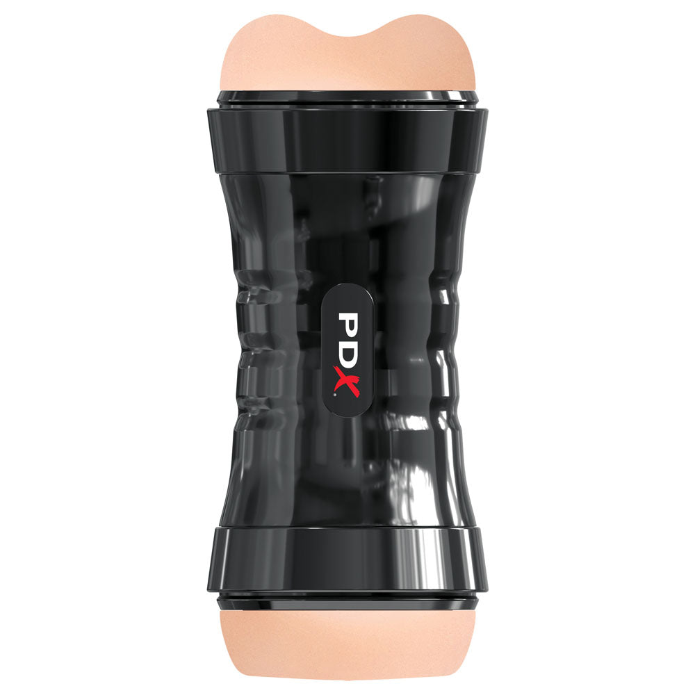 PDX Wet Pussies Super Flip-A-Pussy Over - Light - Dual Ended Stroker (Vagina & Ass)