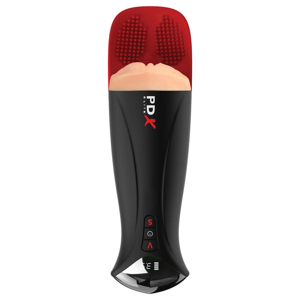 PDX Elite Fap-O-Matic Pro XL - Light - USB Rechargeable Auto Stroker