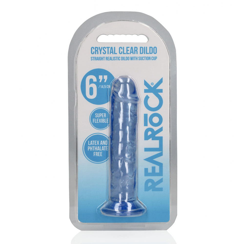 REALROCK 15.5 cm Straight Dildo - - 15.5 cm (6'') Dong