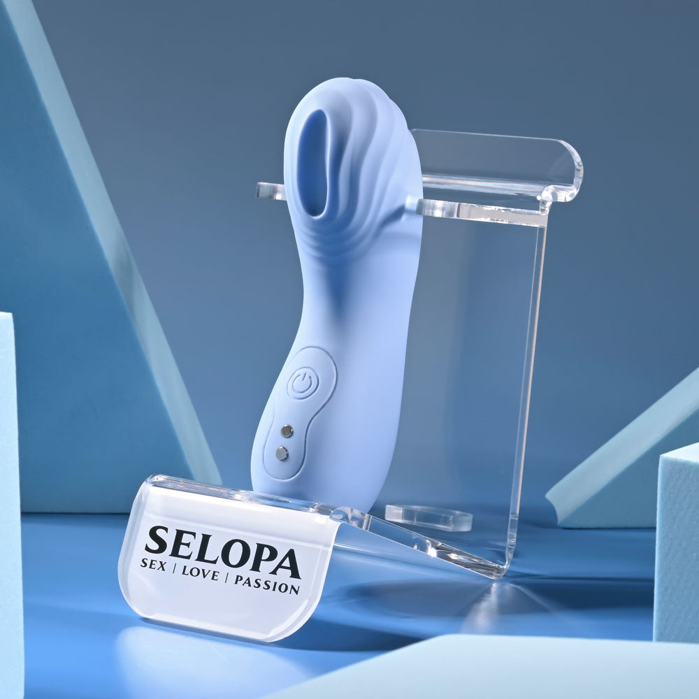 Selopa GOOD POINT - USB Rechargeable Hollow Vibrating Finger Stimulator