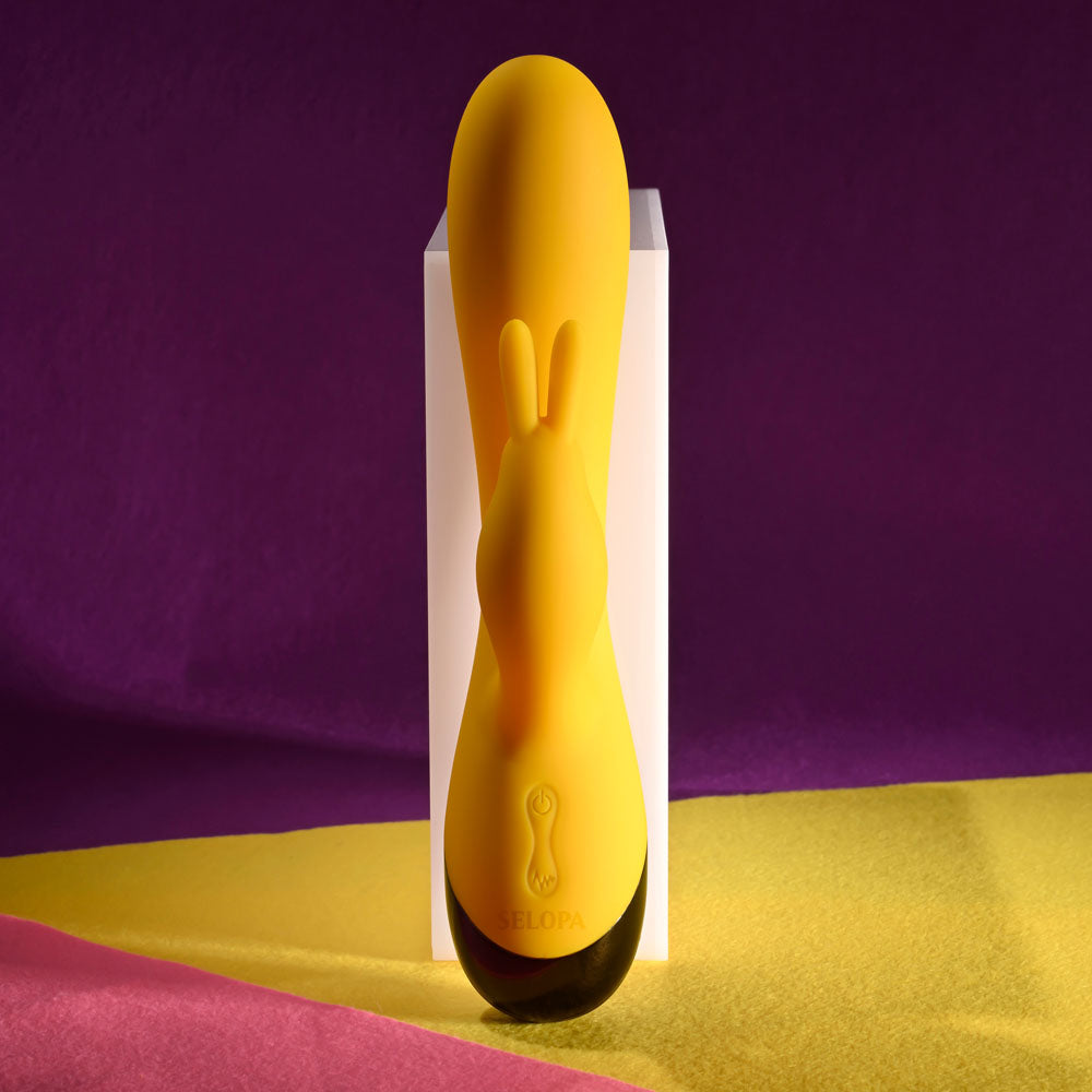 Selopa BUZZZ BUNNY - 19.7 cm USB Rechargeable Rabbit Vibrator
