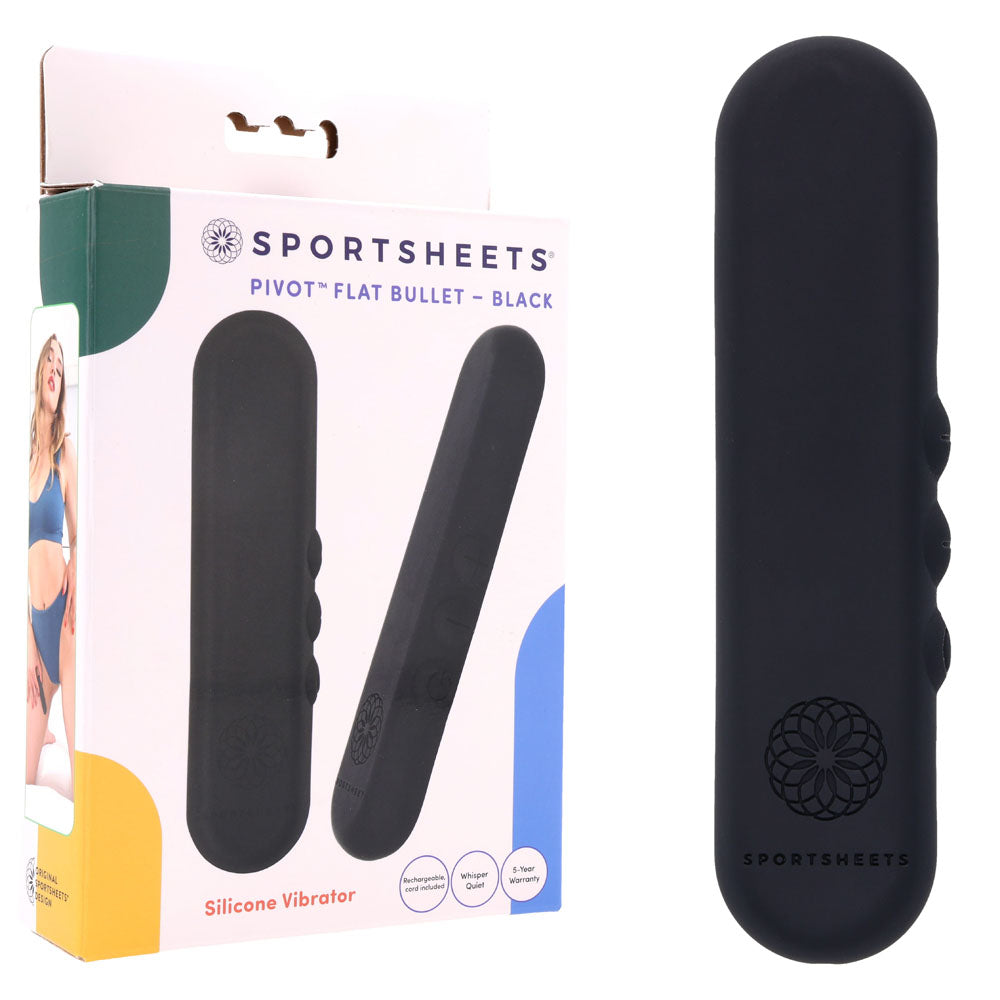 Pivot Flat Bullet - - 10.2 cm USB Rechargeable Bullet