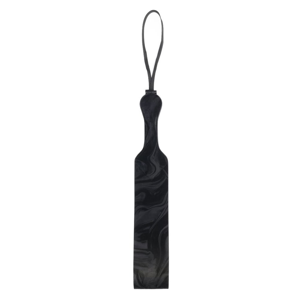 SPORTSHEETS Velvet Noir Loop Paddle - 42 cm Paddle