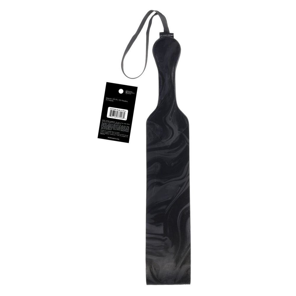 SPORTSHEETS Velvet Noir Loop Paddle - 42 cm Paddle