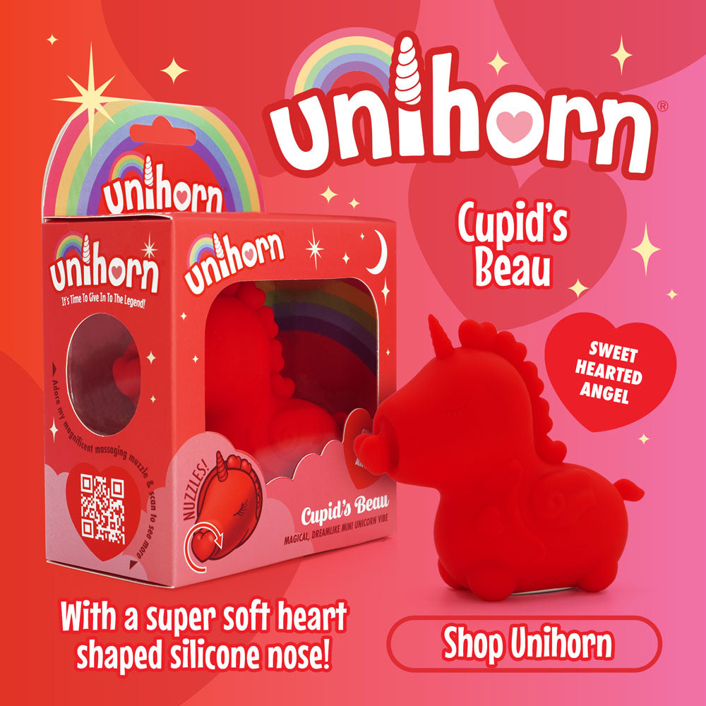 Unihorn - Cupid's Beau - USB Rechargeable Heart Nosed Stimulator