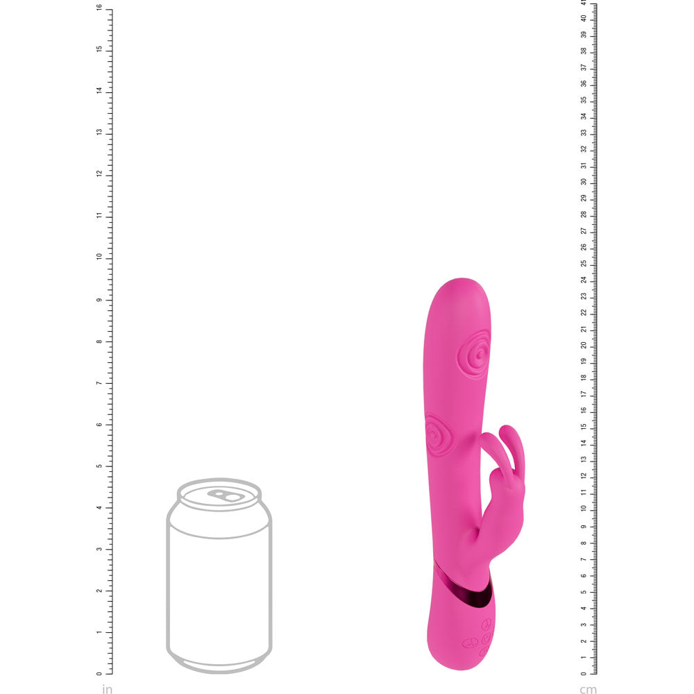 VIVE Mimi - - 25 cm USB Rechargeable Vibrating & Tapping Rabbit Vibrator