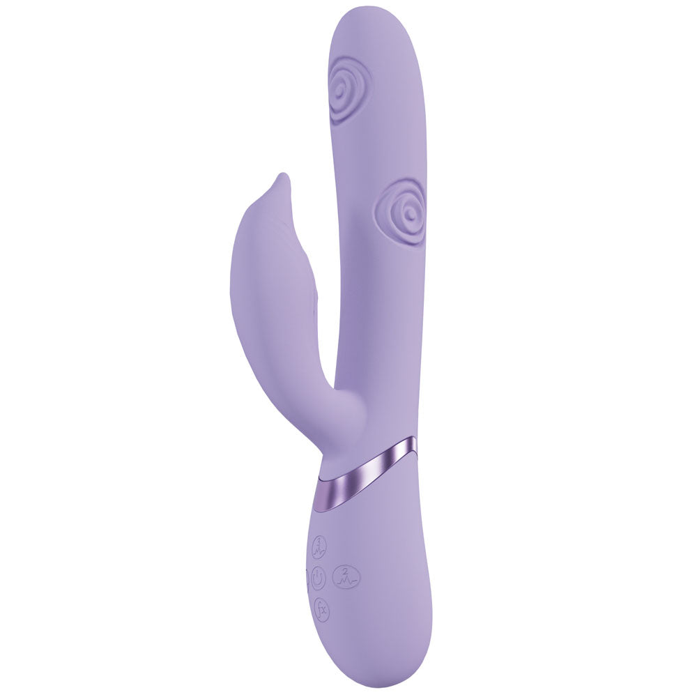 VIVE Pallina - - 25 cm USB Rechargeable Tapping Rabbit Vibrator