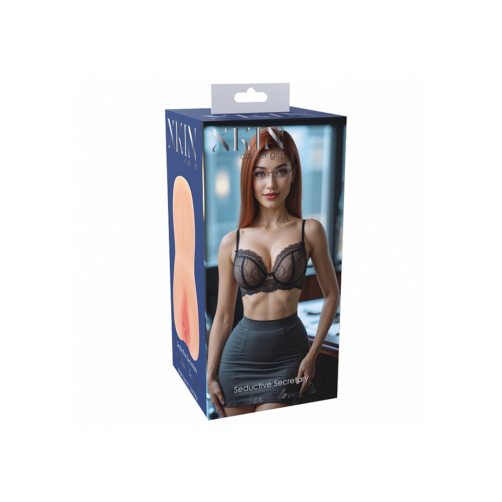 XKIN Career Girls - Amber Blowfile - 13.5 cm Vagina Stroker