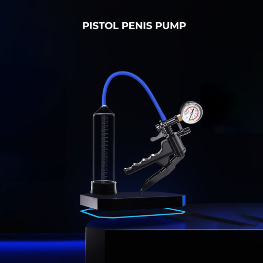 LuvPump ProXtra Professional Gauge Power Pump -  Penis Pump with Pressure Gauge